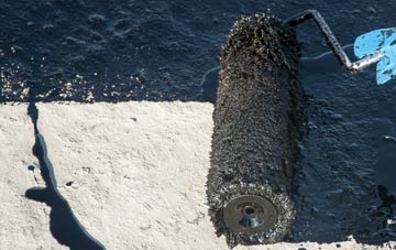 Underling Green liquid sealant waterproofing